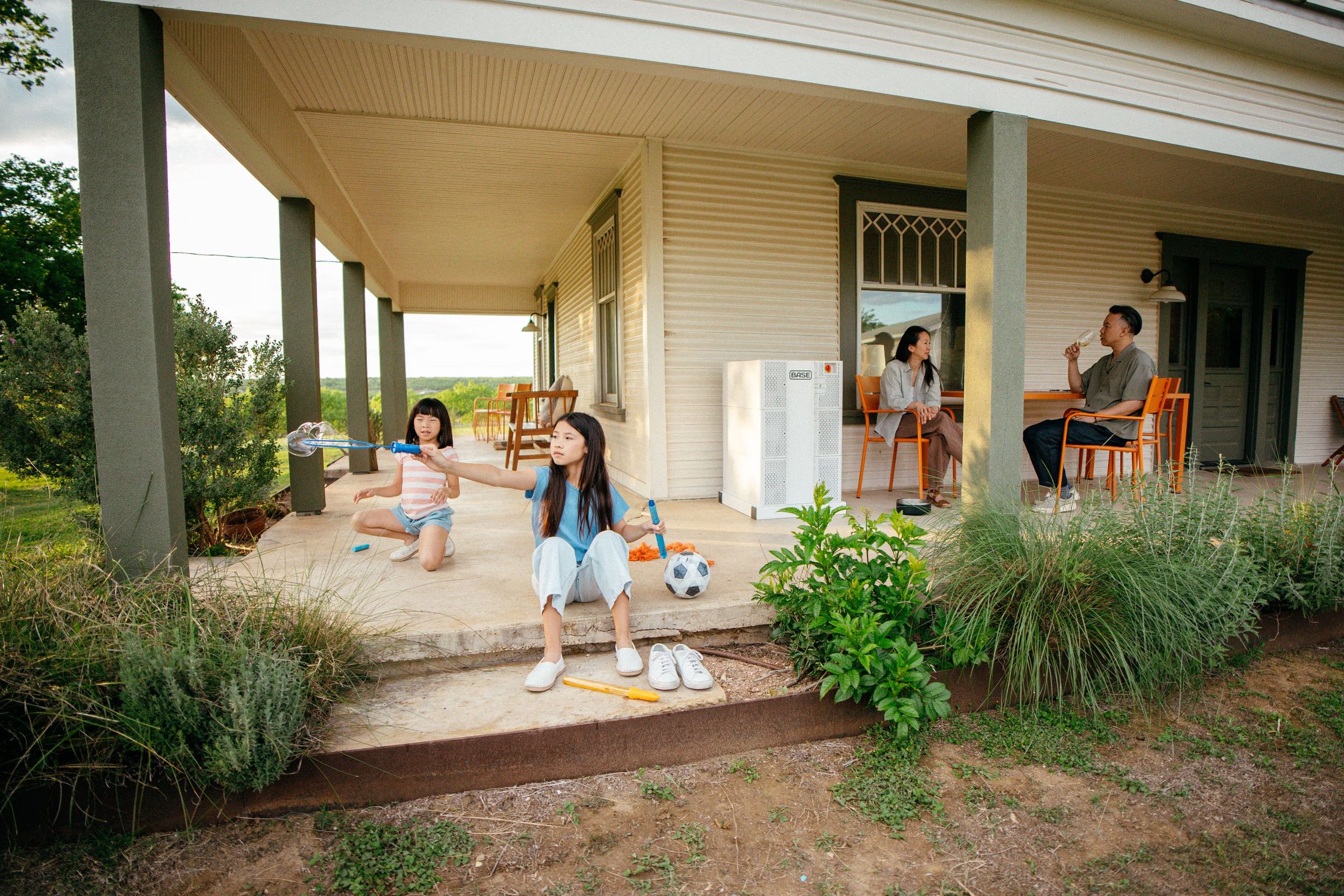Family at home