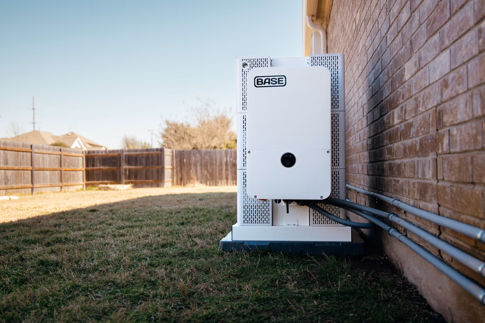 A Base whole-home backup battery