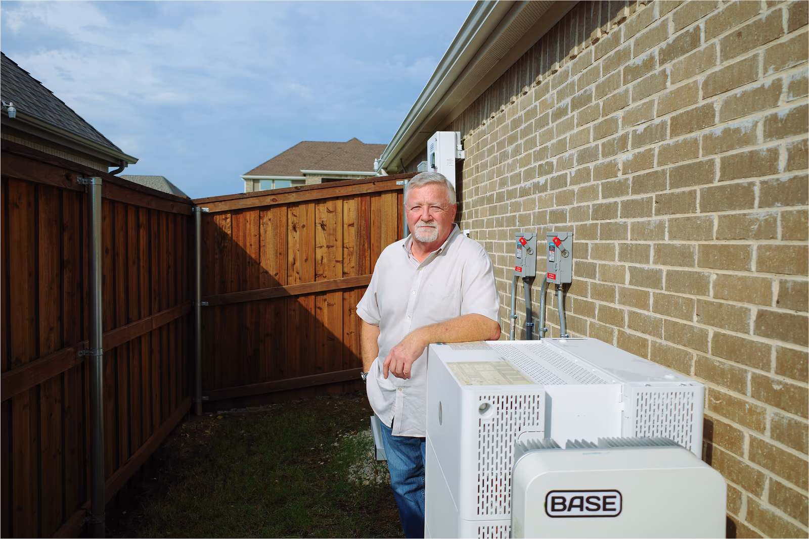 Bob A. at home in Waxahachie, Texas