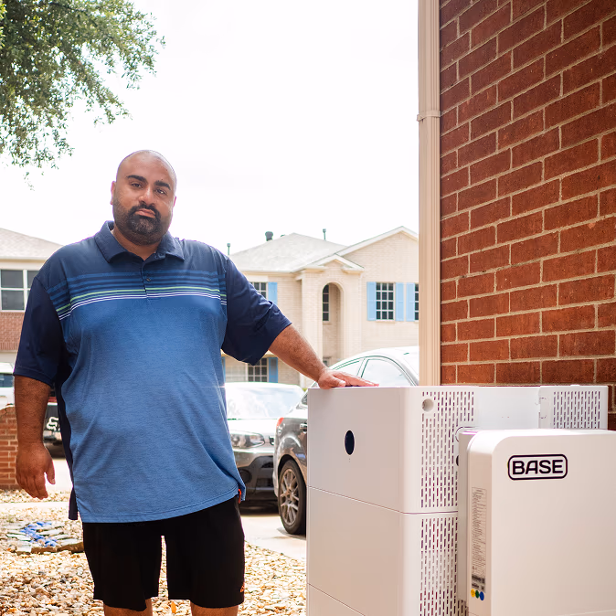Matt M. at home in Saginaw, Texas